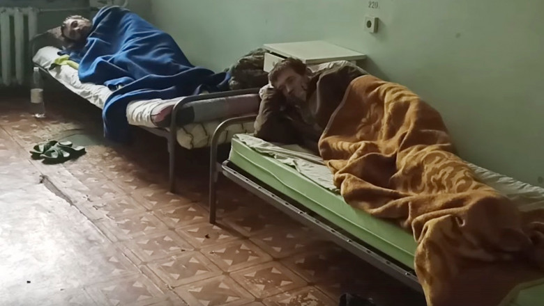 soldati ucraineni raniti la azovstal, in spitalul din novoazovsk, controlat de rusi