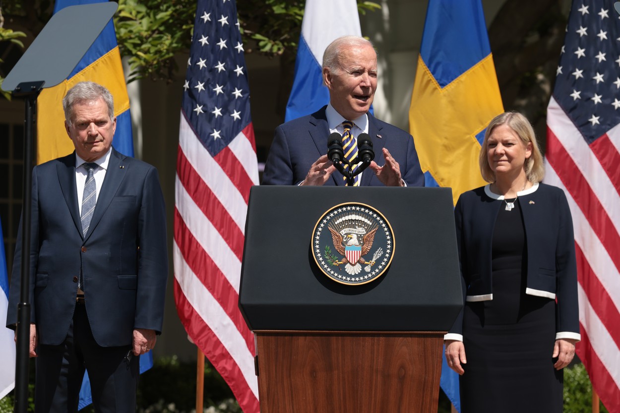 Joe Biden: Finlanda şi Suedia îndeplinesc toate criteriile pentru a adera la NATO