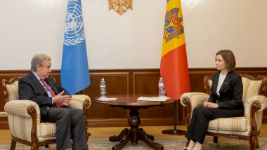 Maia Sandu a avut o întrevedere cu secretarul general al ONU, Antonio Guterres.