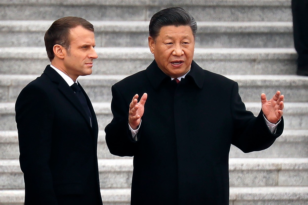 Xi i-a spus lui Macron că securitatea continentului european ar trebui să aparțină țărilor europene