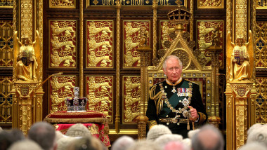 Prințul Charles a susținut primul său discurs al tronului