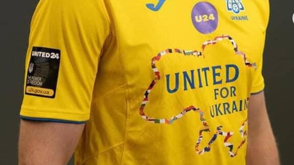Jucătorii naționalei ucrainene de fotbal vor purta tricouri incripționate cu harta Ucrainei, care include și Crimeea