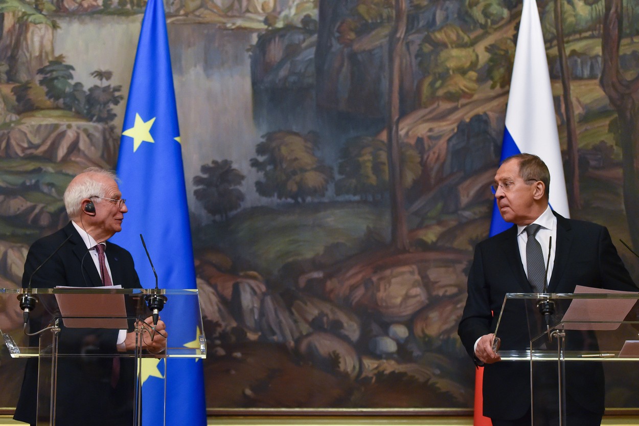 Lavrov îl atacă pe Borrell, după ce șeful diplomației UE a cerut confiscarea rezervelor valutare ale Rusiei