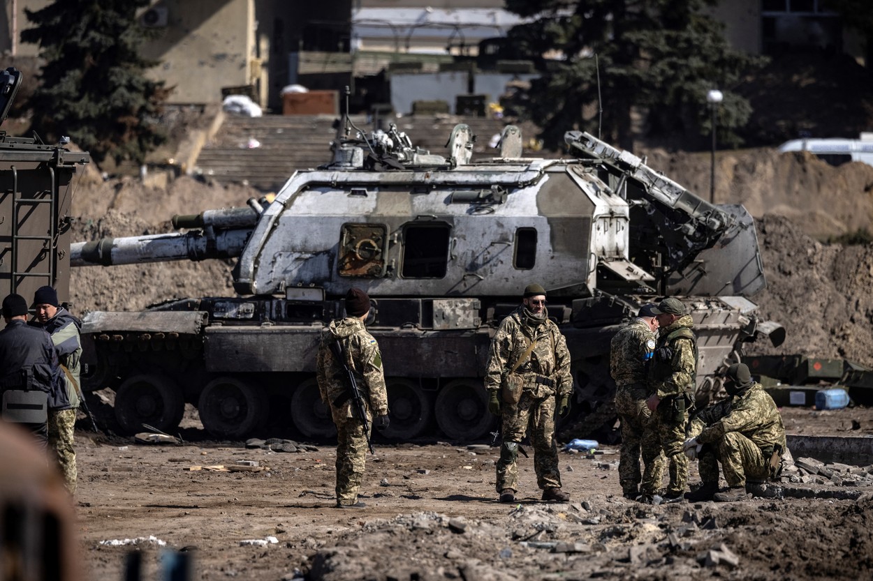 Soldații ruși care s-au retras ar fi lăsat în urmă documente militare cheie care dezvăluie planurile lui Putin