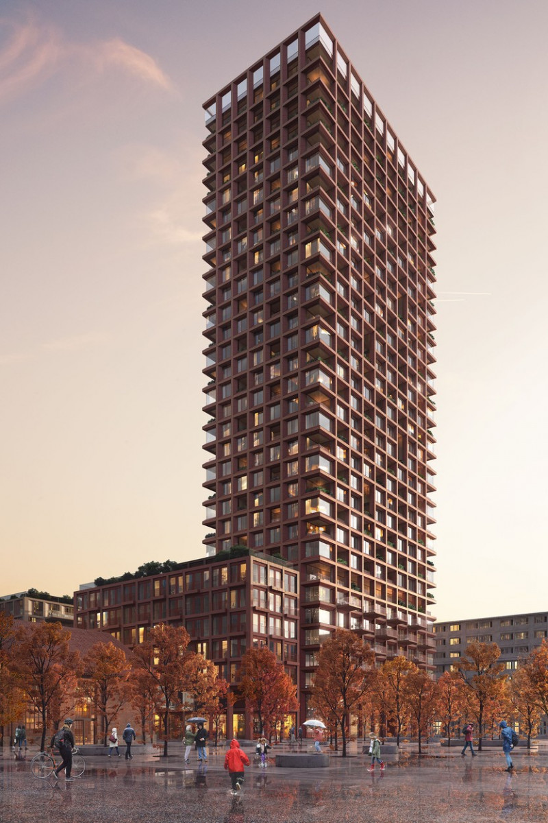 Design For World`s Tallest Residential Timber Building Unveiled