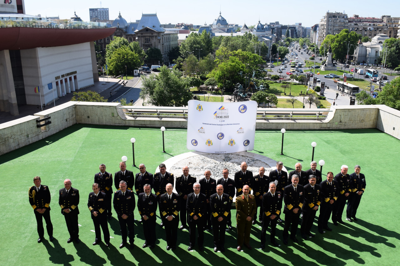 Șefii forțelor navale din Europa s-au reunit la București. Dîncu: Forțele ruse sunt aproape de gurile Dunării, pe Insula Șerpilor