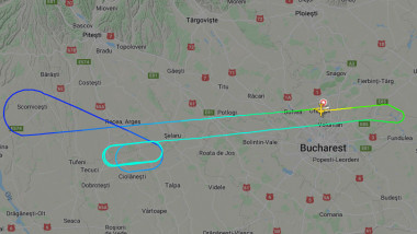 Cursa aeriană București - Lisabona a companiei Blue Air a revenit vineri seara pe Aeroportul Henri Coandă