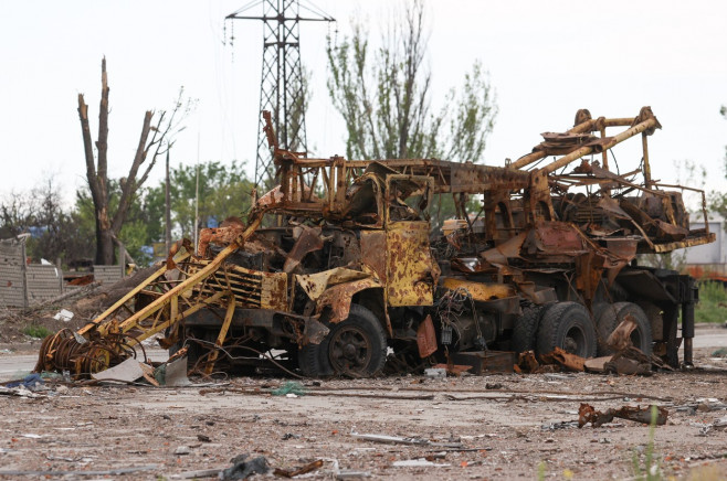 Ukrainian city of Mariupol