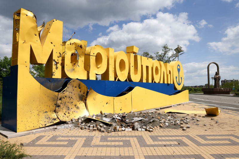 Ukrainian city of Mariupol