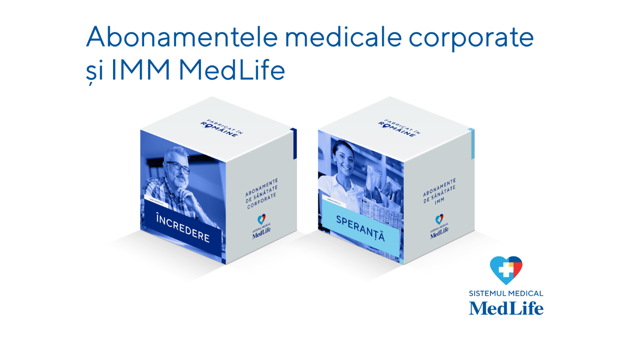1 din 3 angajați români a avut grijă de sănătatea sa cu ajutorul abonamentului medical MedLife, în ultimii 5 ani