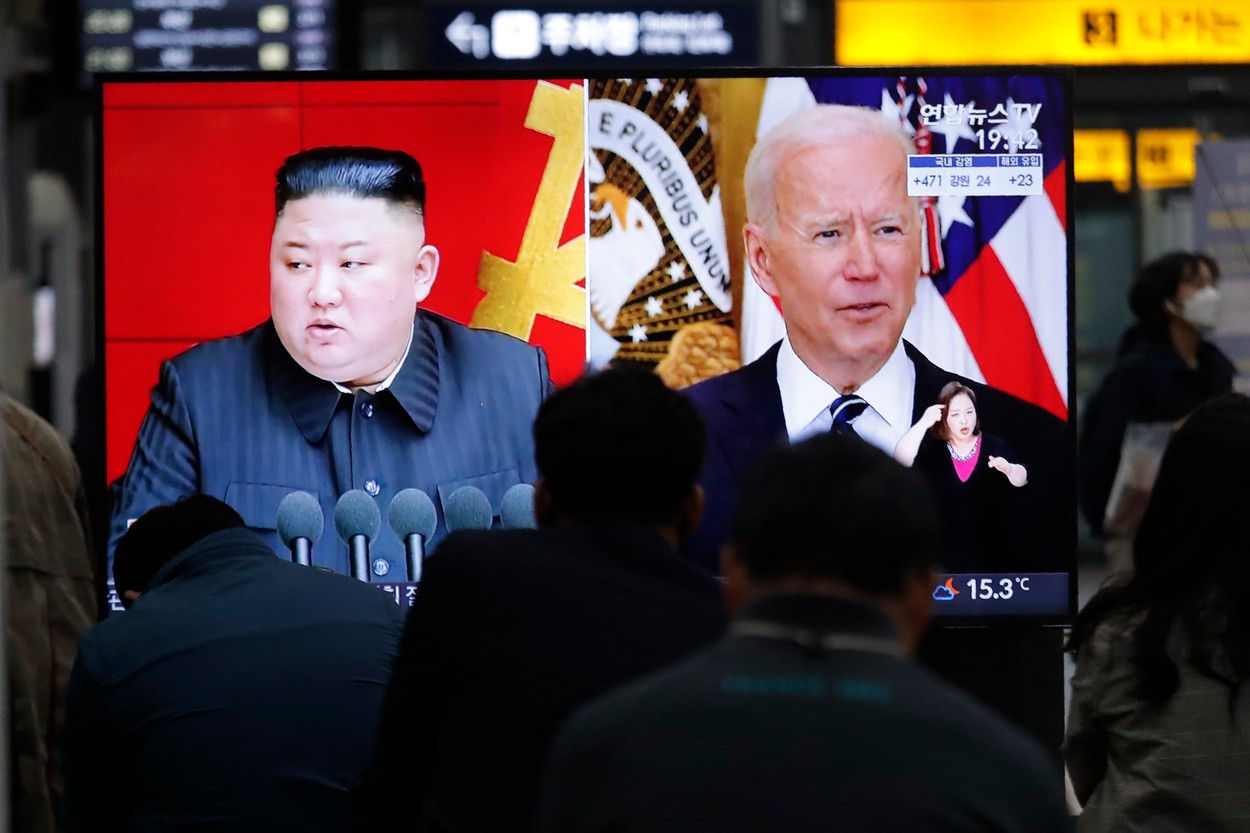 Coreea de Nord a lansat trei rachete la doar câteva ore după ce Joe Biden a părăsit Asia