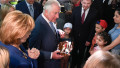 Prințul Charles s-a întâlnit cu refugiații urcraineni de la Romexpo