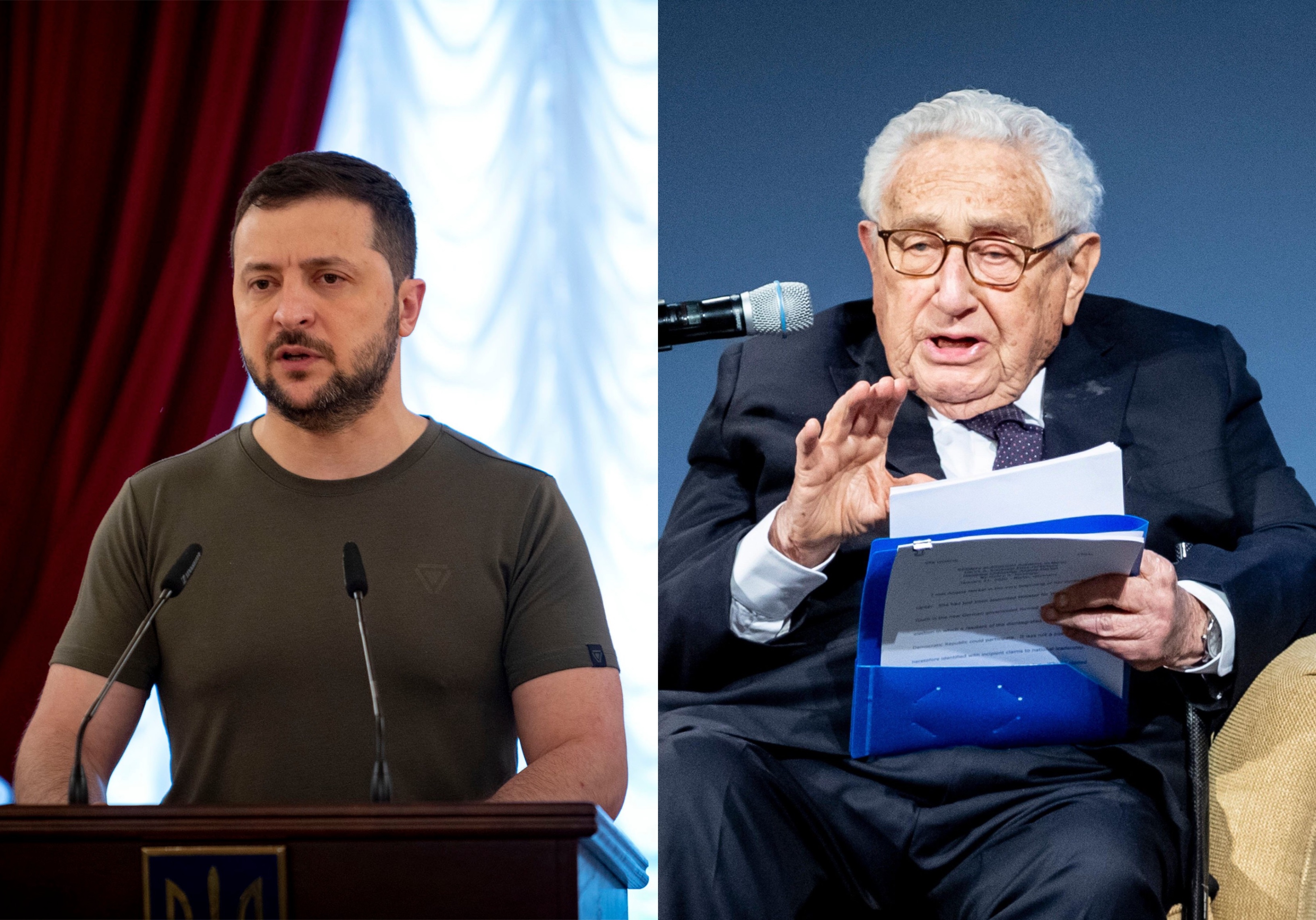 Zelenski îl critică pe Kissinger după ce fostul diplomat american a sugerat că Ucraina ar trebui să cedeze Rusiei o parte din teritoriu