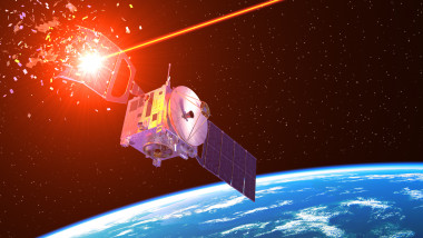Laser Weapon Destroys Satellite In Outer Space