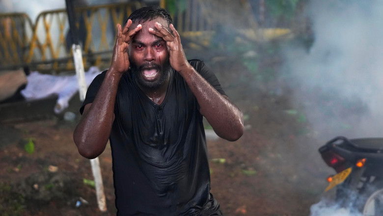 proteste in sri lanka