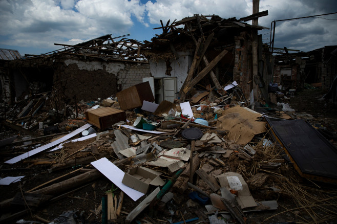 Russian War on Ukraine: Destruction In Barvinkove