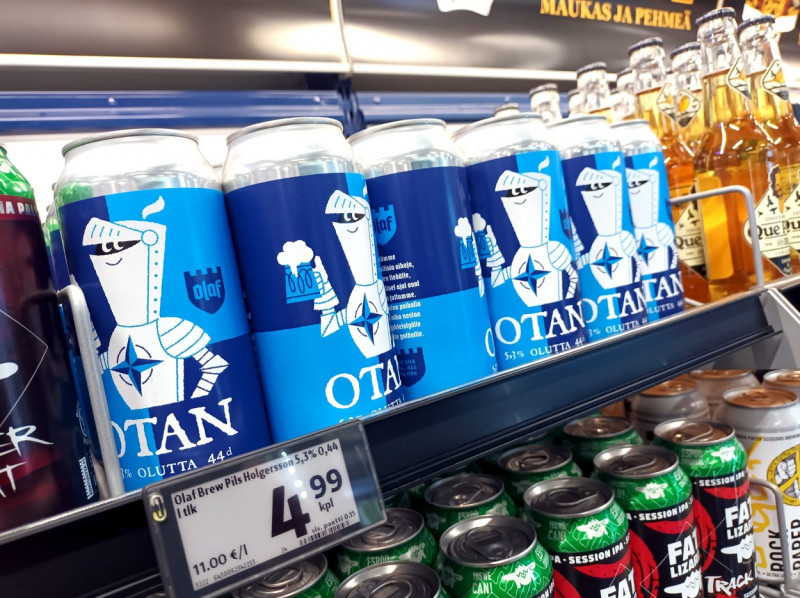 FINLAND - NATO - BEER, Vantaa, Finland - 19 May 2022