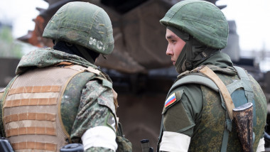 Mine clearing operation at Azovstal Iron and Steel Works in Mariupol