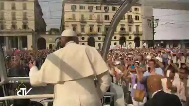 Pope in Turin - Meeting with children and Young People 2015.06.21 Low