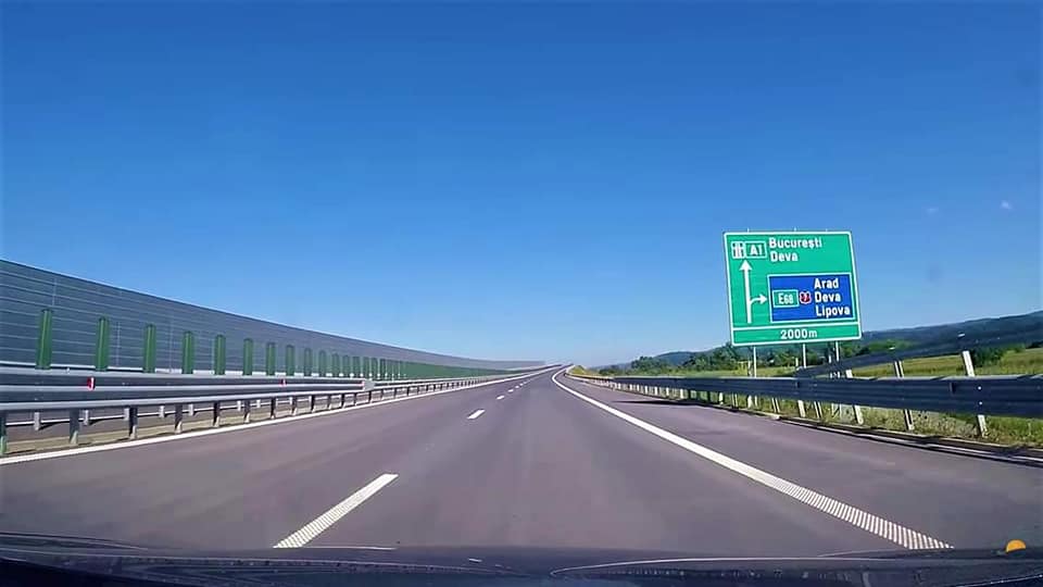 Ministrul Transporturilor: Circulație fără restricții de viteză pe autostrada Lugoj-Deva, de miercuri seara