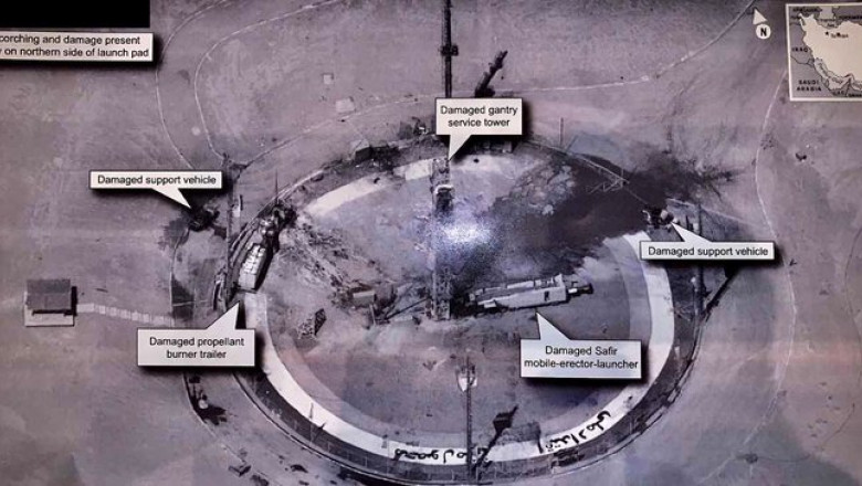 imagini satelit explozie Iran