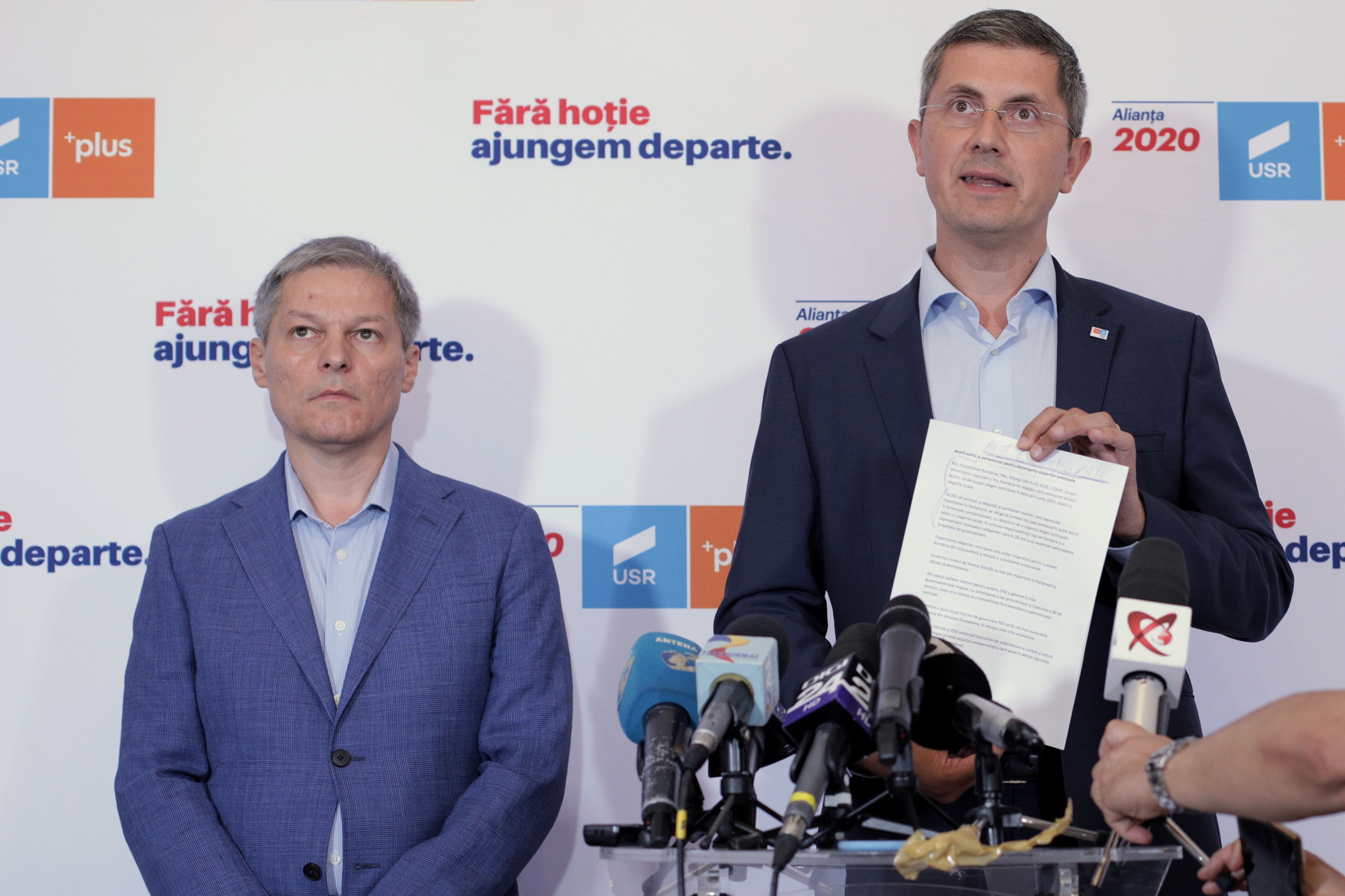 Dacian Ciolos, la Digi24: Unii sustinatori probabil ar fi vrut un mesaj mai ferm pentru sustinerea guvernului Orban