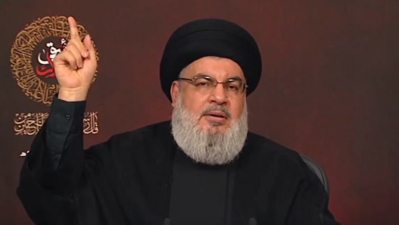 Hassan Nasrallah, liderul Hezbollahului libanez