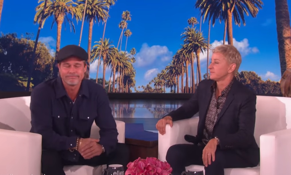 Brad Pitt a aflat ca el si Ellen DeGeneres au avut relatii cu aceeasi femeie