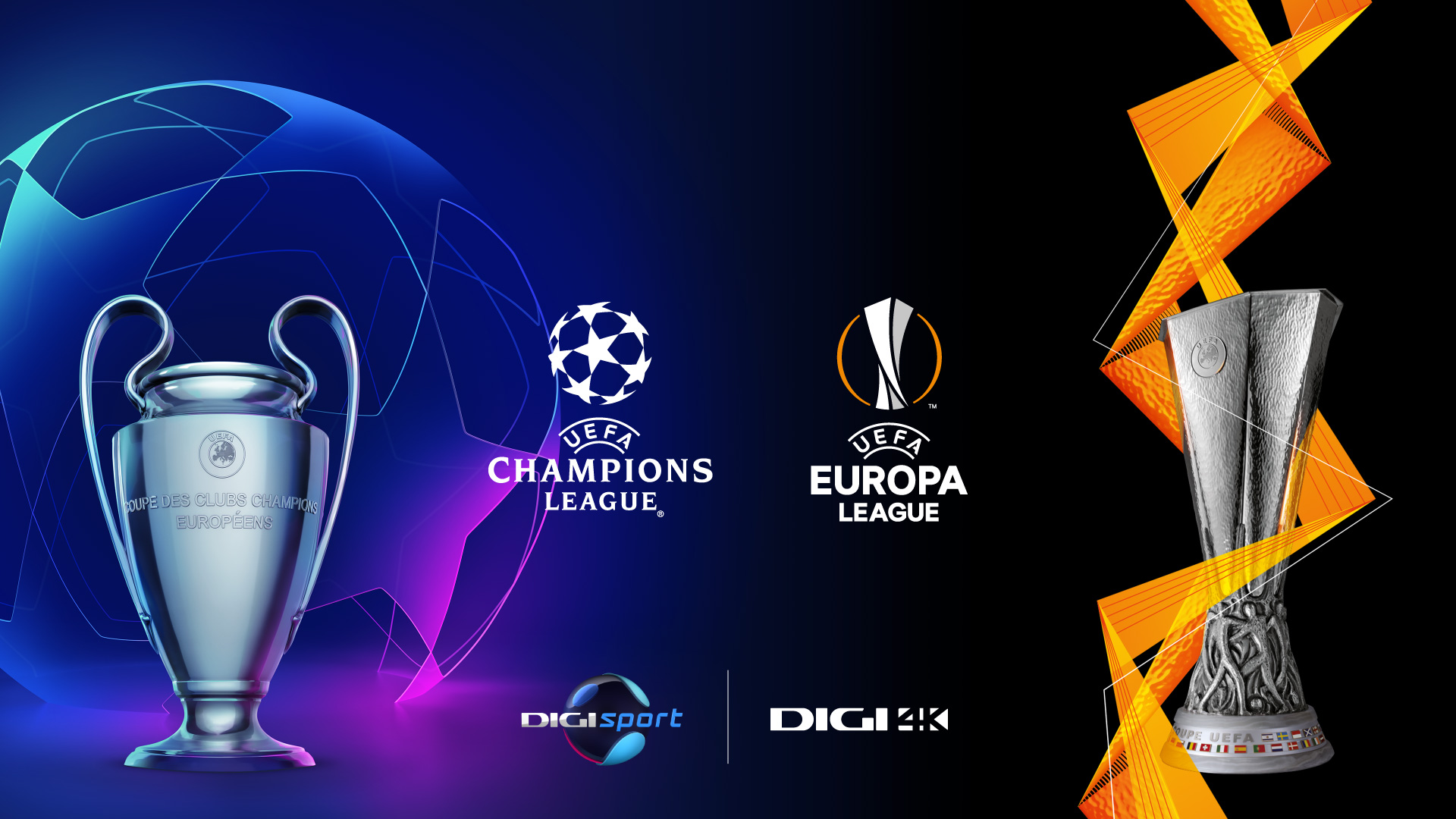 Spectacolul UEFA Champions League si UEFA Europa League revine in direct, la Digi Sport
