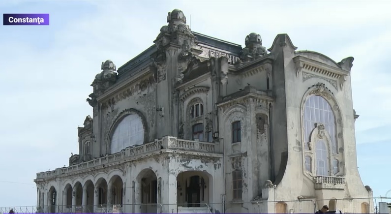 Restaurarea Cazinoului din Constanta, din nou amanata