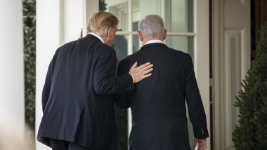 President Donald Trump Welcomes Iraeli Prime Minister Benjamin Netanyahu To The White House