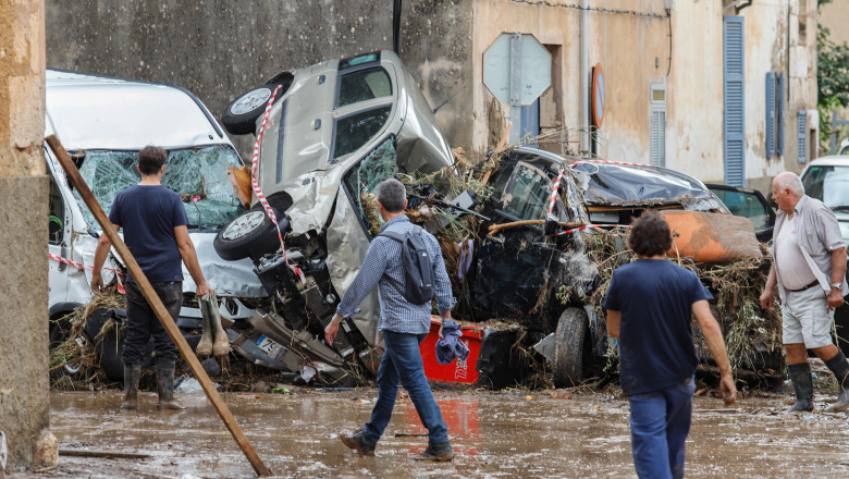 Island OF Mallorca Hit By Fatal Flash Flooding