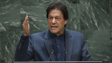 Imran Khan, premierul pakistanului la onu