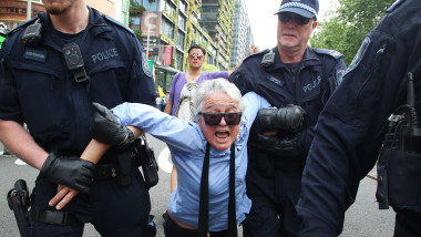 Australians Protest Climate Change As Part Of Global Rebellion