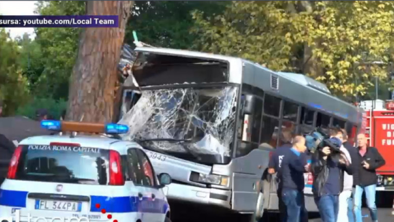 autobuz accident italia