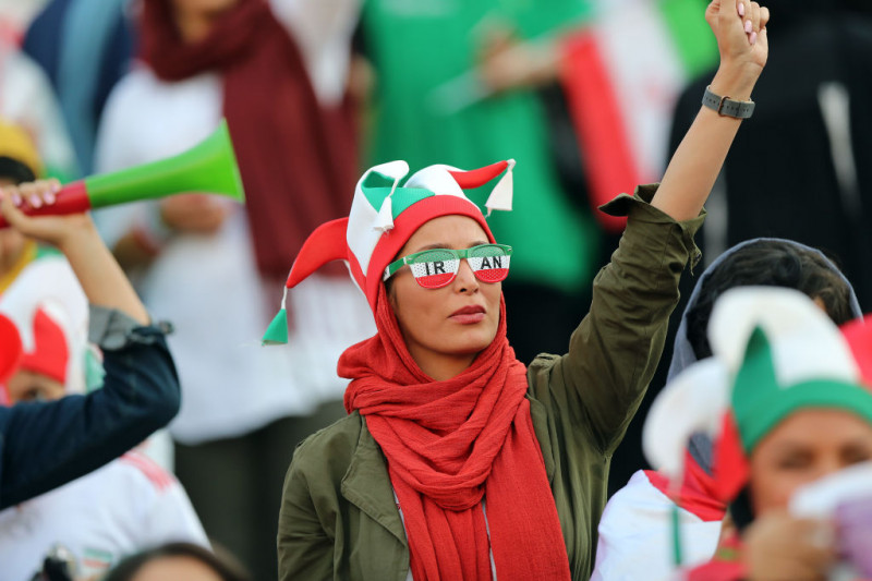 femeile din Iran, prima dată după 40 de ani pe stadion