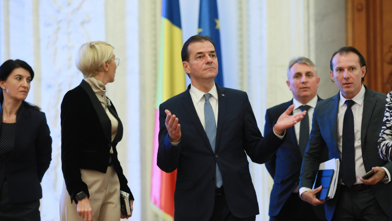 ludovic orban in parlament