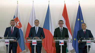 Visegrad Group Friends of Cohesion summit in Prague