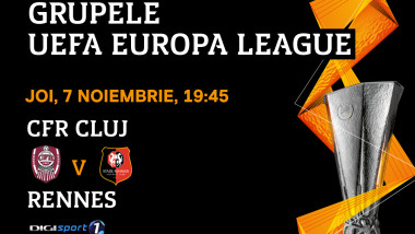 UEL CFR Cluj - Rennes 7 nov