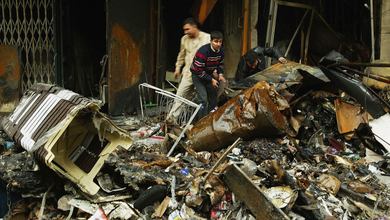 Iraqi Shopkeepers Recover from Shorja Market Bombing