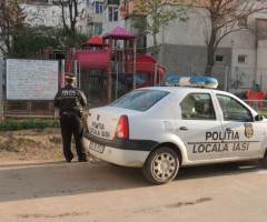 Paznic amendat de Poliţia Locală fiindcă a ţipat prea tare că au venit hoții