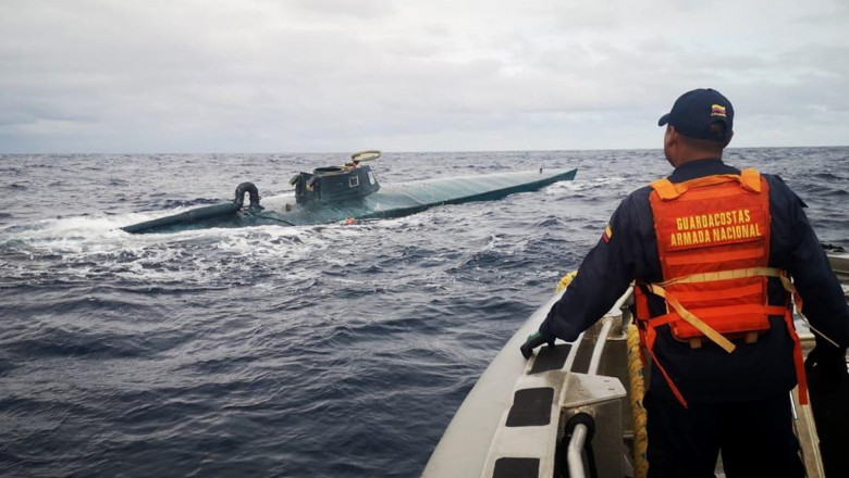 Colombian Navy seizes eight tons of cocaine in the Pacific Ocean