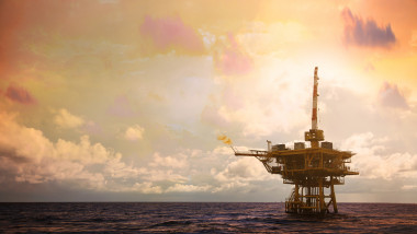 platformă extracție gaze și petrol