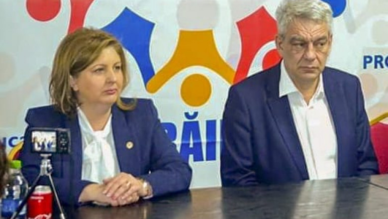 Emilia Meiroșu și Mihai Tudose, foști membri ai organizației Brăila a partidului lui Victor Ponta