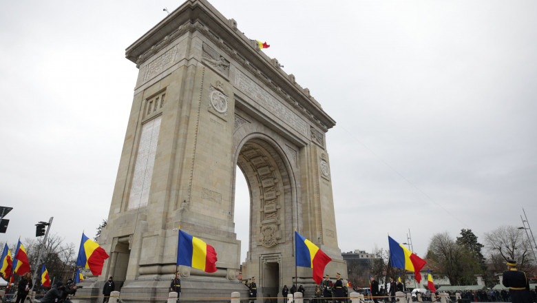 Ceremonia oficială organizată de Ministerul Apărării Naționale de 1 Decembrie, în Piaţa Arcul de Triumf din Bucureşti, nu va fi un eveniment deschis publicului.