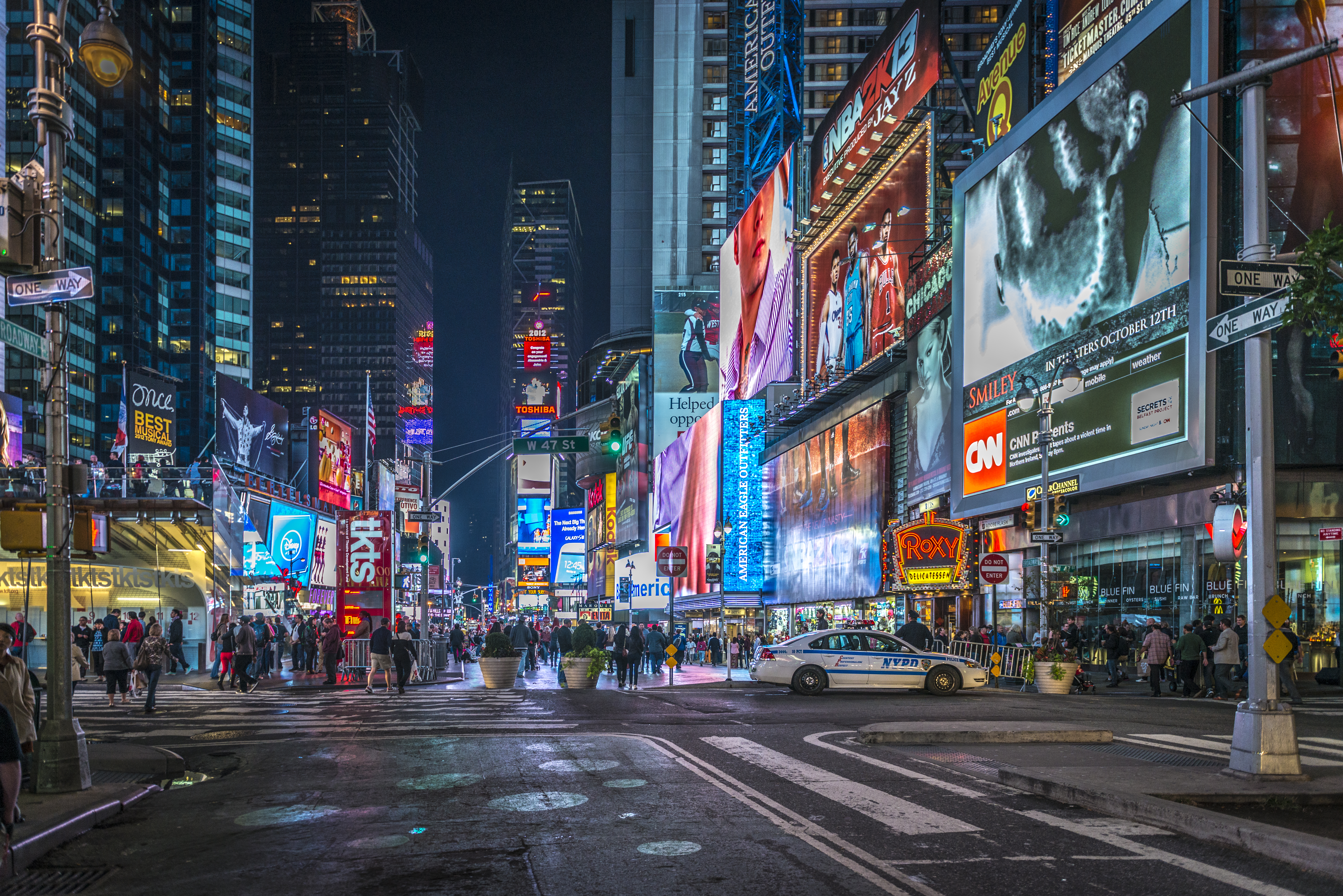 Portul armelor de foc a fost interzis în celebrul cartier Times Square din New York