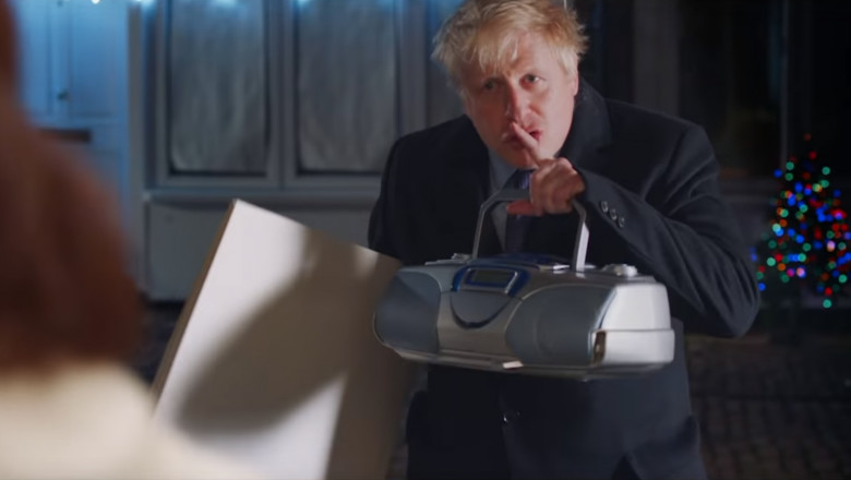 boris johnson love actually