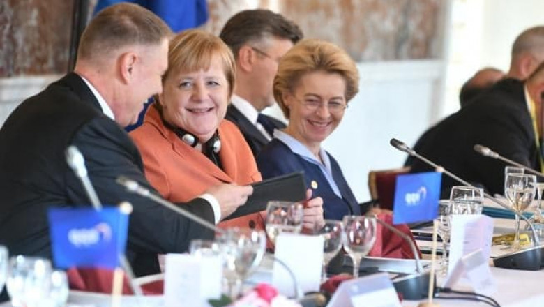 iohannis si angela merkel