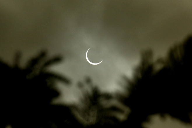 Solar eclipse is visible in India