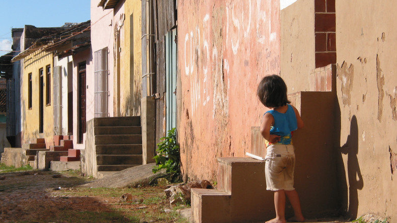 Cuban Child in Poverty